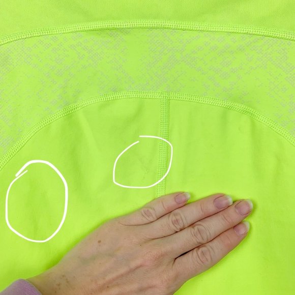 Athleta | Stay Fly 9" Short Neon Yellow / Green - Picture 9 of 11